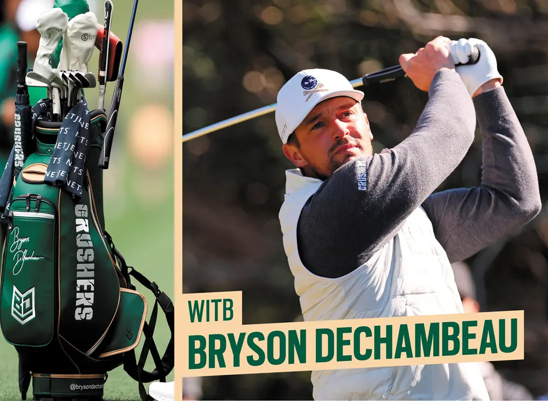 Bryson DeChambeau Masters 2025 Stitch Golf Headcovers