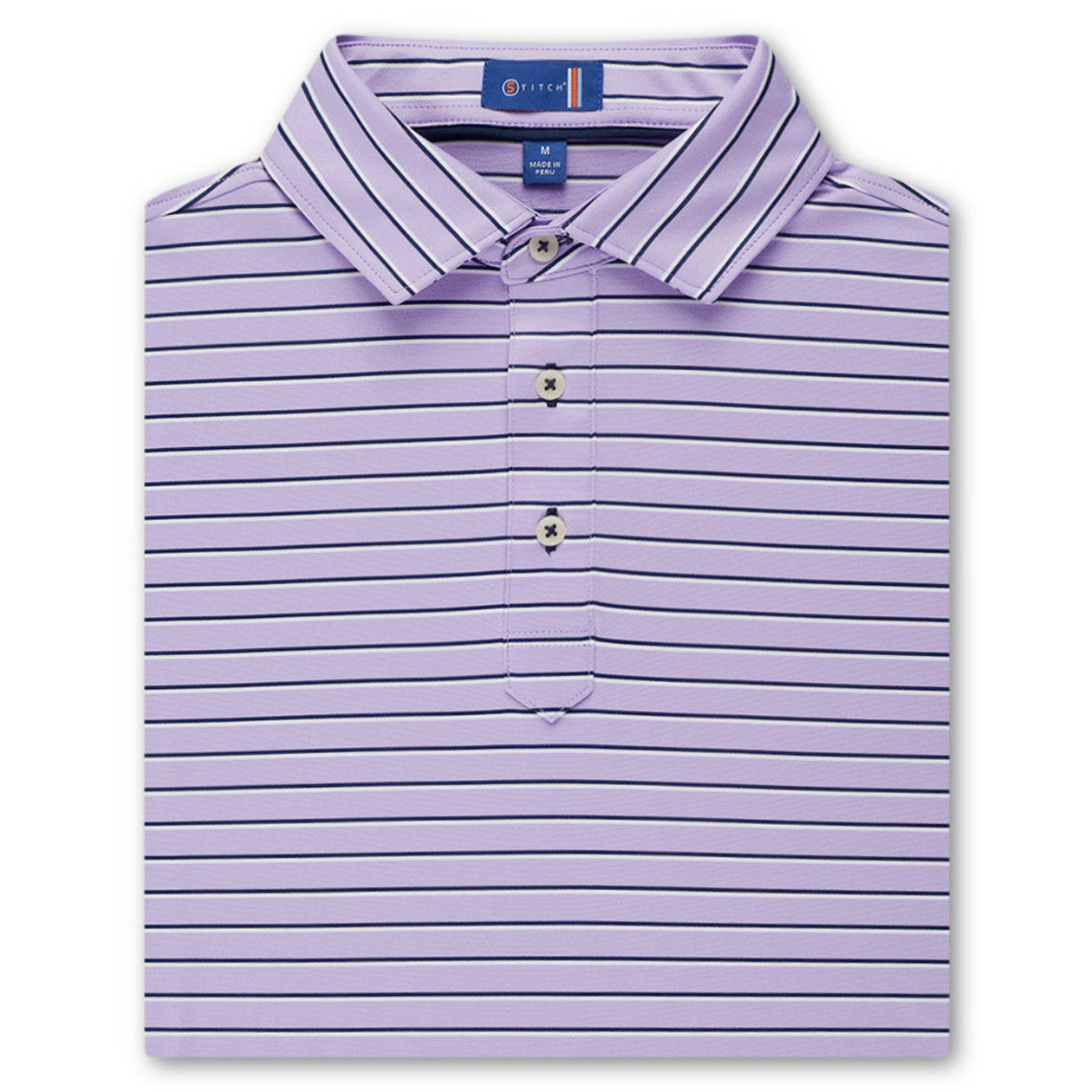 Camber Stripe Golf Polo