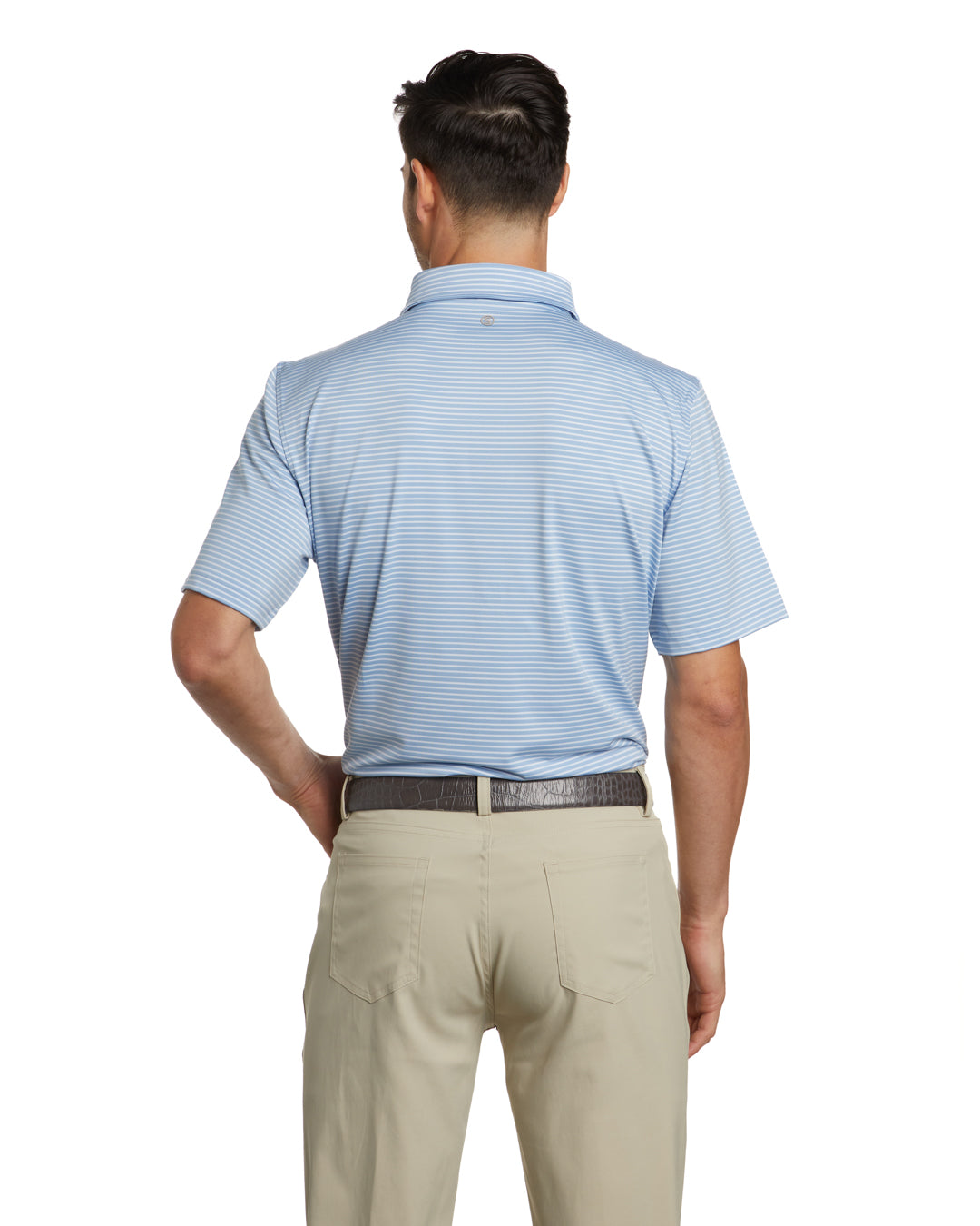 Victory Stripe Golf Polo