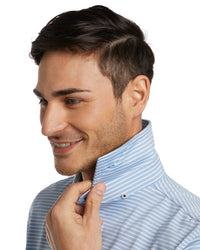 Victory Stripe Golf Polo