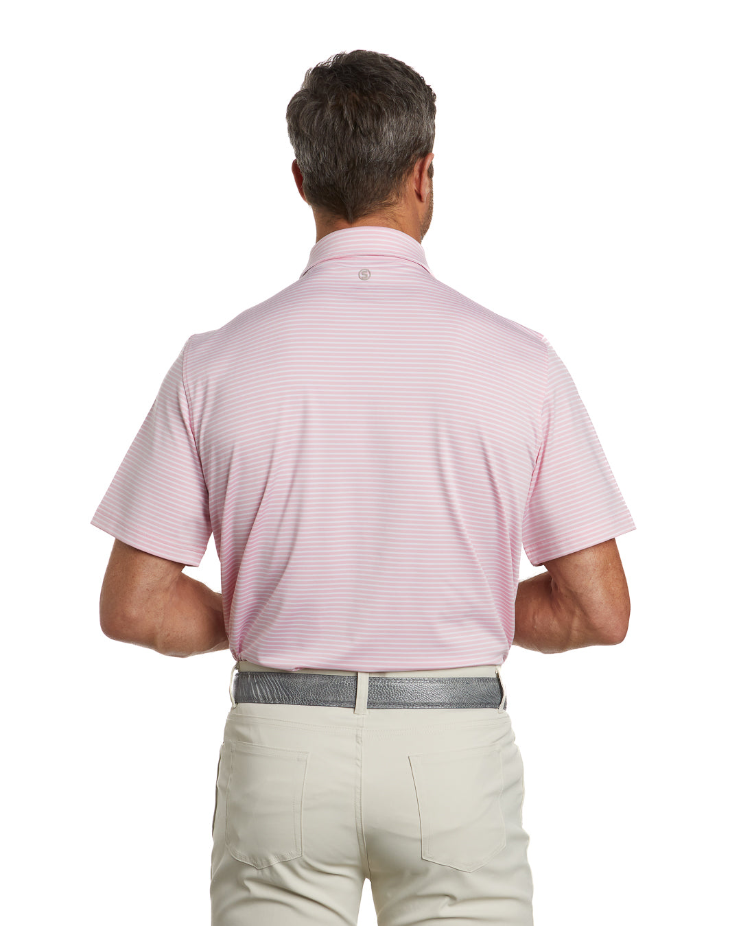 Victory Stripe Golf Polo