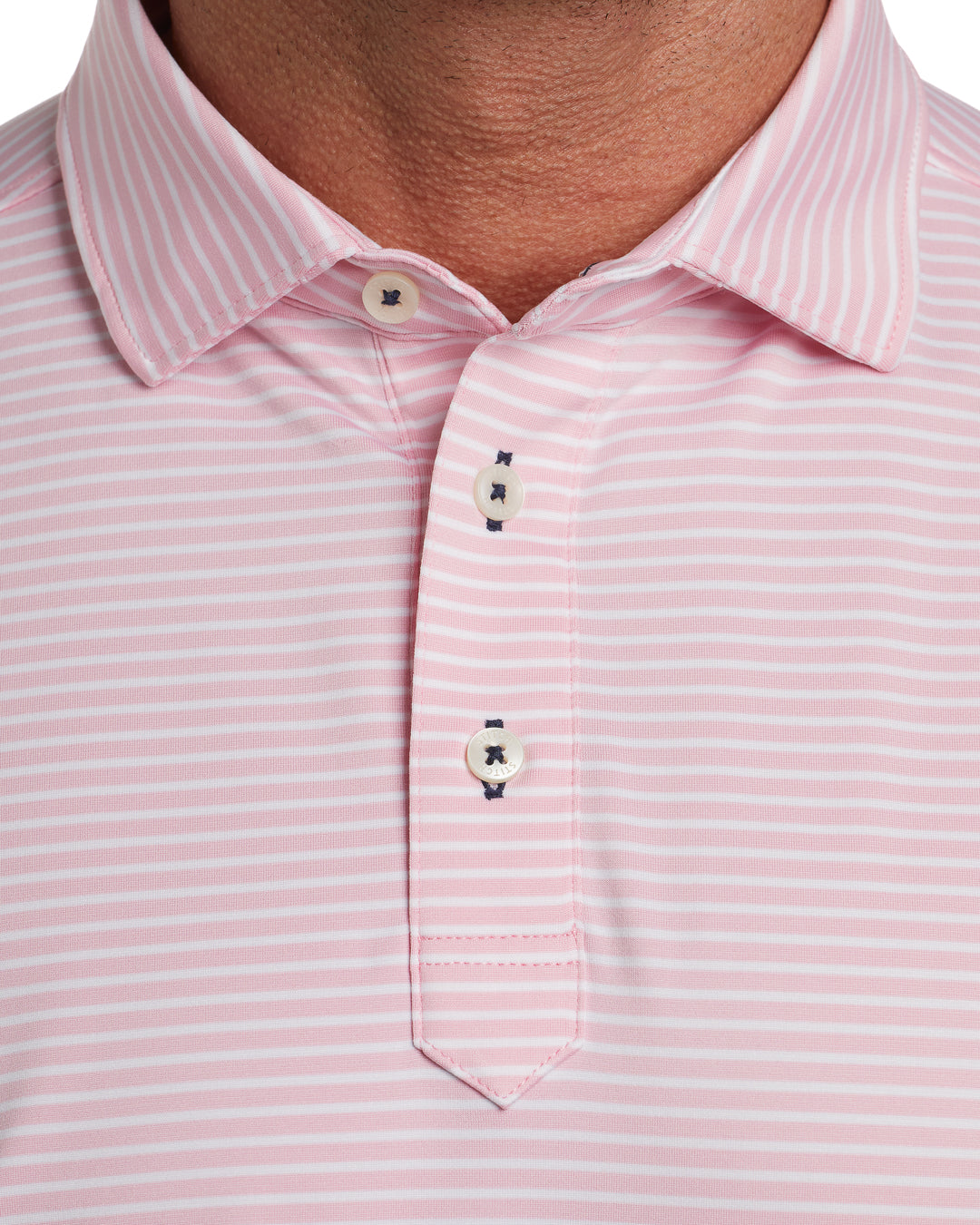 Victory Stripe Golf Polo