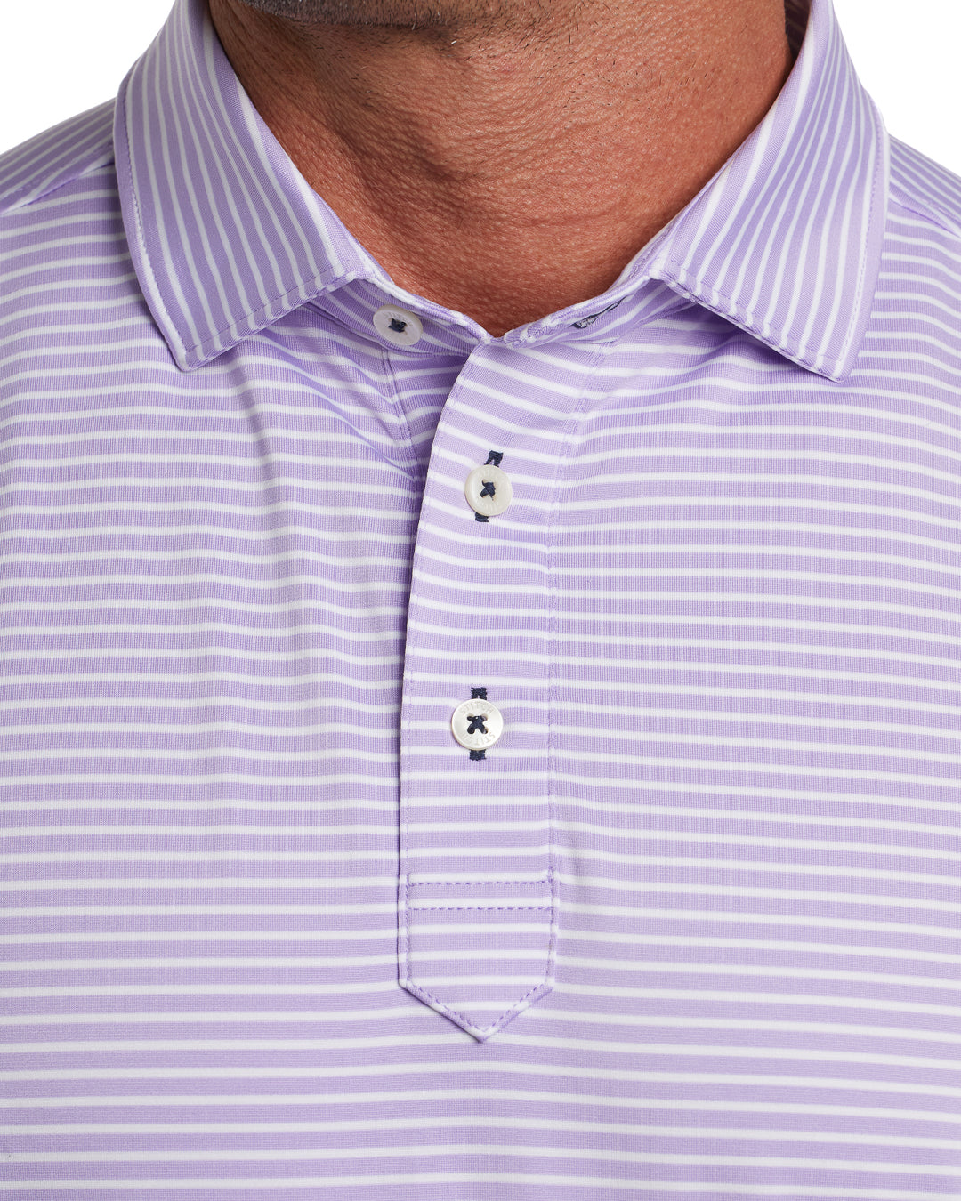 Victory Stripe Golf Polo