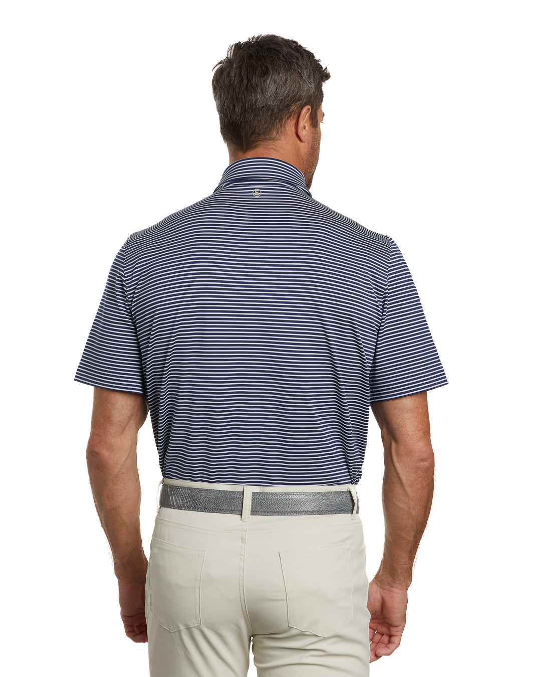 Victory Stripe Golf Polo