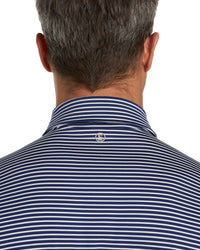 Victory Stripe Golf Polo