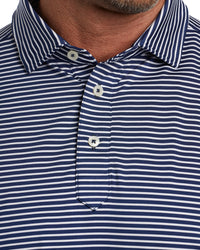 Victory Stripe Golf Polo