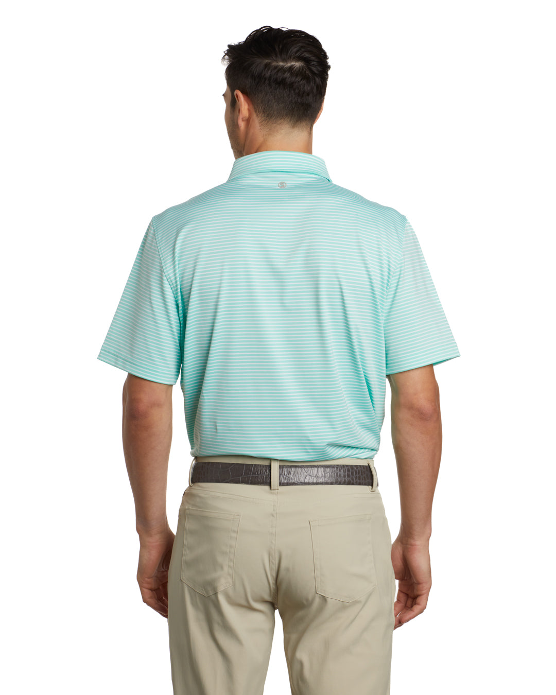 Victory Stripe Golf Polo