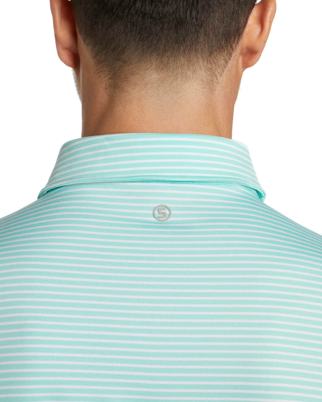 Victory Stripe Golf Polo