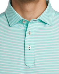 Victory Stripe Golf Polo