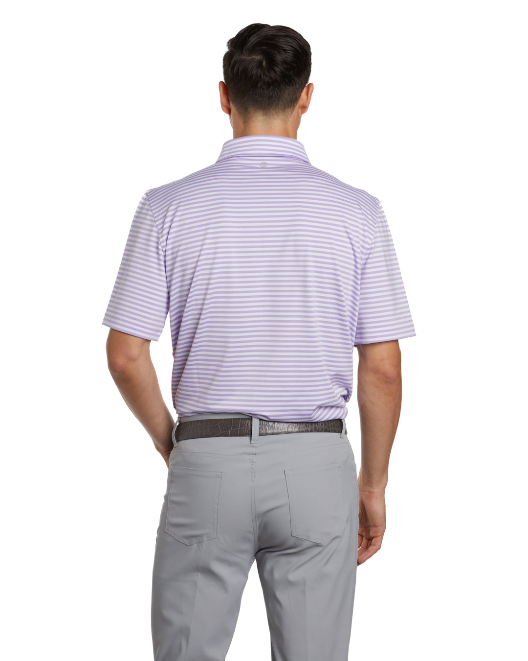 Apex Stripe Golf Polo