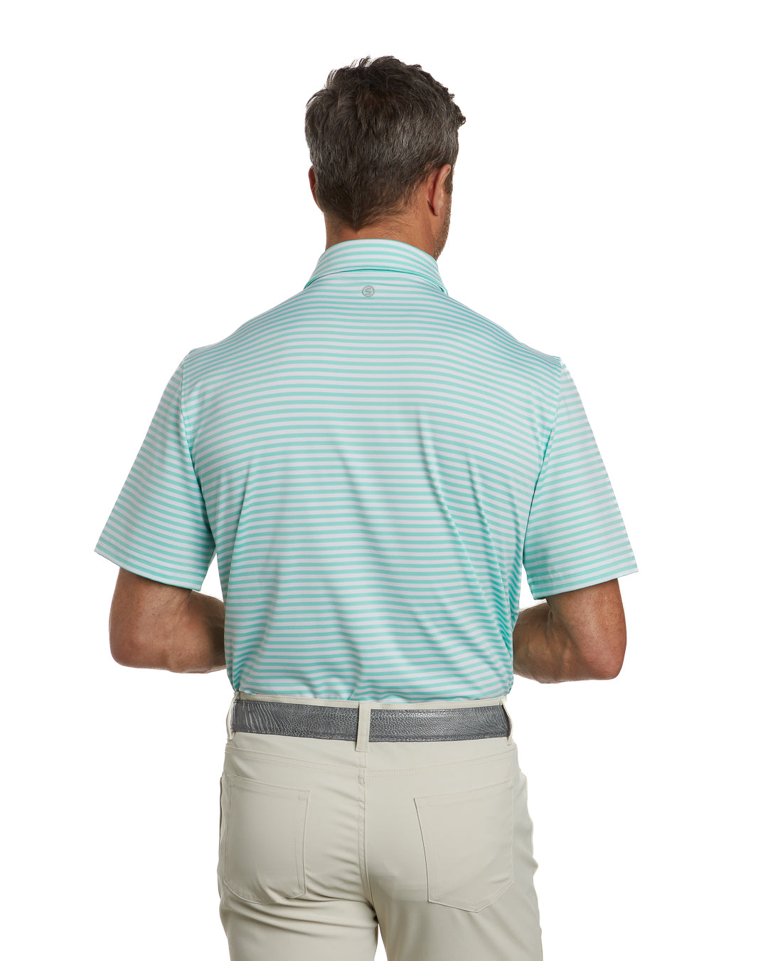 Apex Stripe Golf Polo