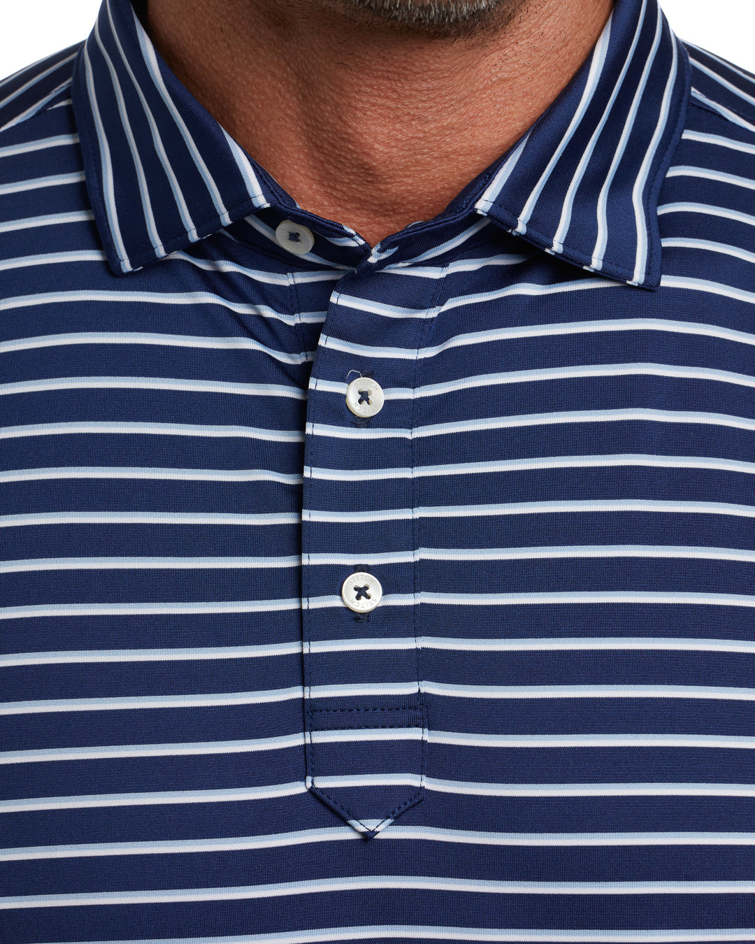 Camber Stripe Golf Polo
