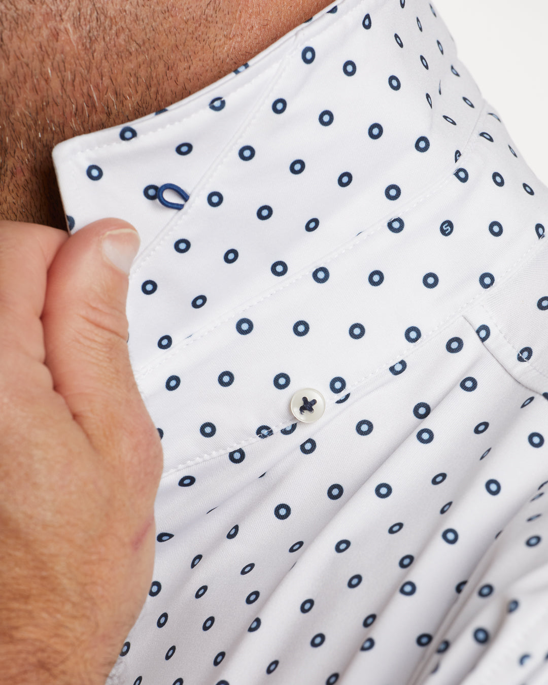 Stitch Dot Golf Polo