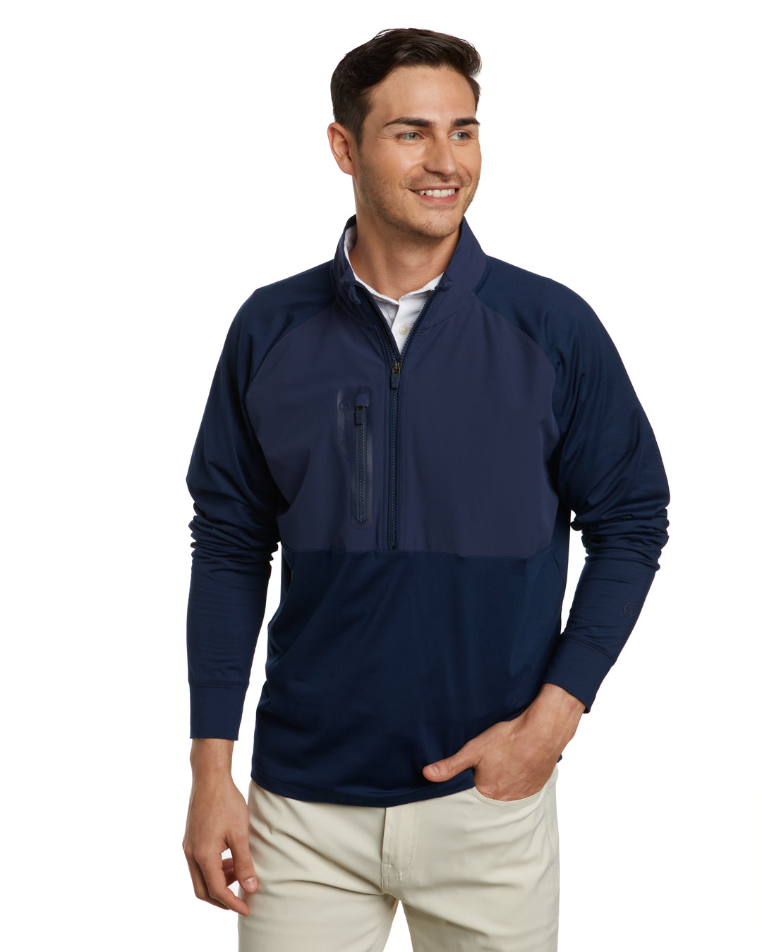 STITCH Circuit 1/2 Zip Golf Pullover Jacket