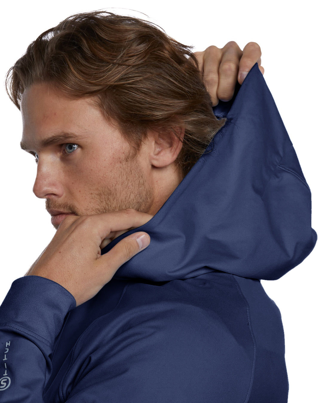 STITCH Scout Heathered Golf Hoodie