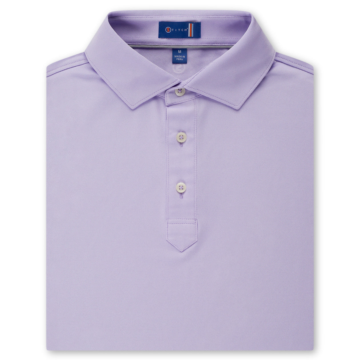 STITCH Solid Pique Golf Polo